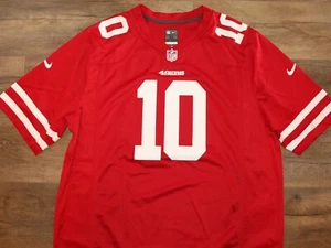 San Francisco 49ers Jimmy Garoppolo Nike On Field NFL Football Jersey XL Vintage - Picture 1 of 6