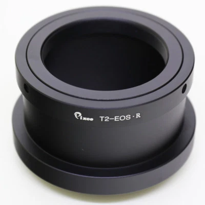 T2 T-2 mount Lens to Canon EOS R RF Mount Mirrorless Full Frame Camera Adapter - Image 1 of 2