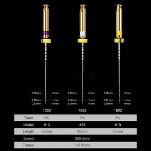 Dental Endo Rotary NITI File X-PATH Engine Root Canal Treatment 25MM 13#-19 - Picture 1 of 9