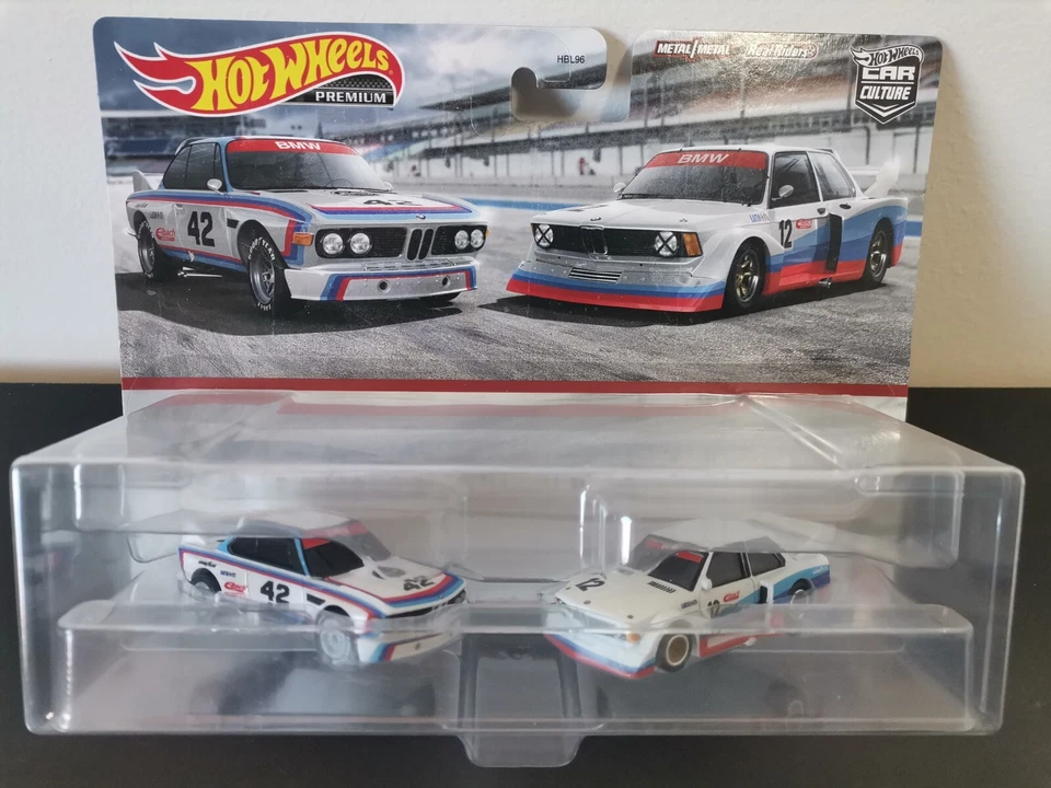 HOT WHEELS BMW 3.0 CSL E 320 GROUP 5 2 PACKS - Immagine 1 di 4