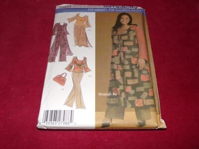 🌼 SIMPLICITY #4969-LADIES FULL FIGURE DUSTER-TOP-PANTS-SKIRT PATTERN 18W-24W FF - Image 1 of 2