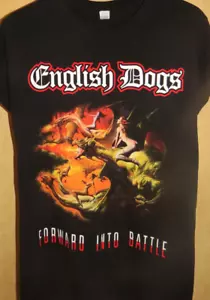Camiseta English Dogs Forward Into Battle talla completa S a 5XL IM0514 - Imagen 1 de 4