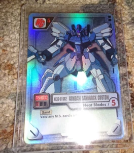 MS-070 Gundam Sandrock Custom Foil Rare M.S. War TCG 2001 Wing Endless Waltz  - Picture 1 of 3