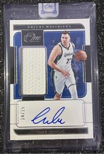2021-22 One and One Luka Doncic #PATCH AUTO /25 Game Worn Jersey - Panini Sealed