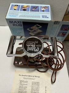 Maxi Rub MR2 Electric Professional Personal Full Body Massager Vibrating Unit - Picture 1 of 8