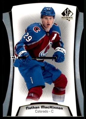 2021-22 SP AUTHENTIC DIE-CUT NATHAN MACKINNON COLORADO AVALANCHE #DC-5 - Image 1 of 2