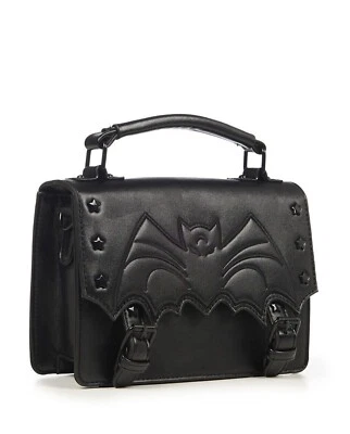 Bolso Cartera Negro Gótico Punk Emo Rockabilly Murciélago Horror Nocturno Ropa PROHIBIDA Foto 1 de 3