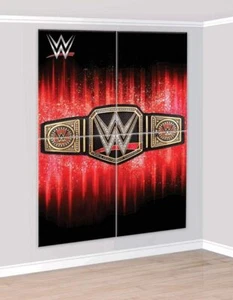 WWE Smash Wrestling Wrestler Birthday Party Scene Setters Wall Decorating Kit - Picture 1 of 1
