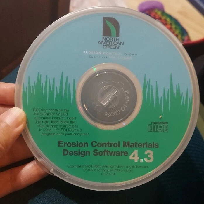 2004 North American Green Erosion Control Materials Design Software 4.3 CD Rom - Image 1 of 1