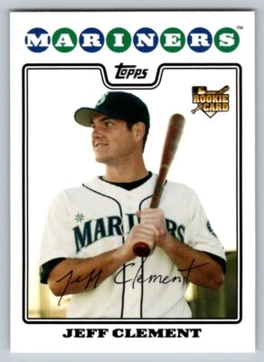 2008 Topps - #286 Jeff Clement - Image 1 of 2