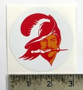 Vintage NFL Buccaneers football logo sticker decal - Picture 1 of 1
