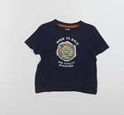 Very Baby blau Baumwolle Basic T-Shirt Größe 18-24 Monate Rundhalsausschnitt - Born To Rule