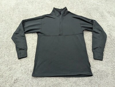 Vintage Cabela's Thermal Pullover Mens Medium Sweatshirt 1/4 Zip Made in USA - Image 1 of 4