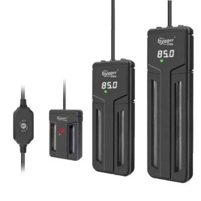 hygger Quartz Aquarium Heater w/LED Display 150W 300W 500W for 10-120 Gallon