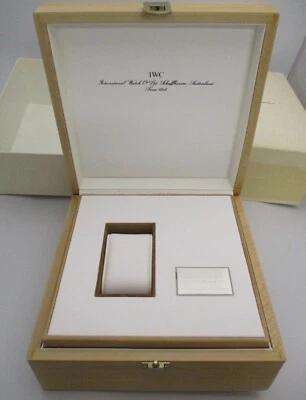 IWC International Watch Co Schaffhausen Doppelchronograph Watch Vintage Wood Box - Image 1 of 4