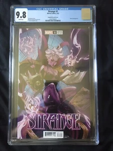 STRANGE #1 MT 9.8 CGC CAMPBELL VARIANT COVER WHITE PAGES HO ART MACKAY STORY - Picture 1 of 2