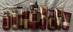 Bath & Body Works 13 Pc Set Luminous Cream, Wash, Candle, Mist, Soap & Lotion - Picture 1 of 2