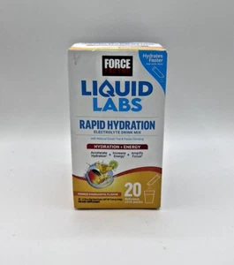 Liquid Labs Rapid Hydration Electrolyte Mango Marg 20 Sticks FREE SHIPPING 11/25 - Picture 1 of 5
