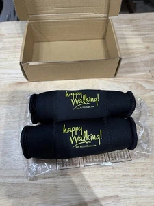 2 LB Each Hand Weights Pair Soft Handle Walking Jogging Workout - Happy Walking - Picture 1 of 3