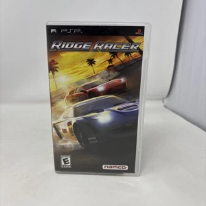 Ridge Racer (Sony PSP, 2005) Etiqueta Negra Completo Cib Con Manual Probado Funcionando - Imagen 1 de 3