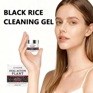 Dual-Action Plant Exfoliating Cleansing Gel, Black Nourish Rice Sale U4P2 - Picture 1 of 11