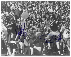 LC Greenwood & Dwight White HAND SIGNED NFL 8X10 PHOTO AUTOGRAPHED Steelers AUTO - Picture 1 of 2