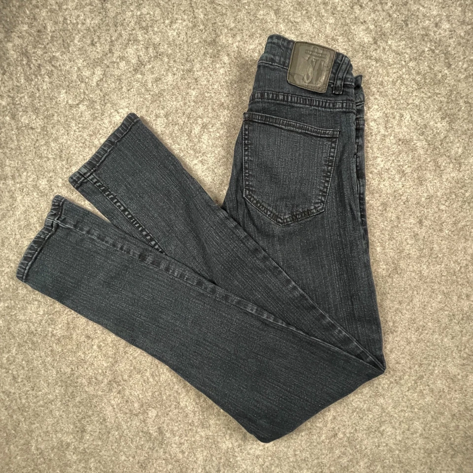 Social Collision Men’s Jeans 26x32 Skinny Fit Dark Wash Stretch Denim Punk Goth - Image 1 of 4