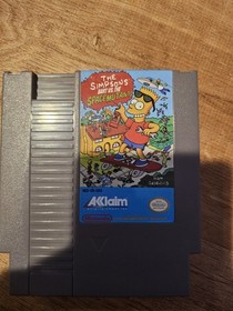 I Simpson: Bart vs. The Space Mutants Nintendo NES testato funzionante