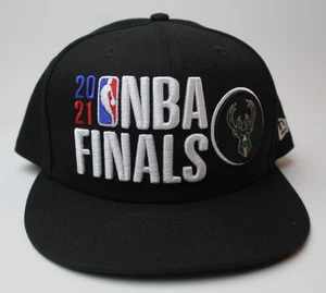 Milwaukee Bucks New Era 9FIFTY 2021 NBA Finals Snapback Hat Cap - Picture 1 of 6