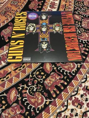Guns N' Roses Appetite For Destruction 2025 Reissue Transparent Red Vinyl - Image 1 of 3