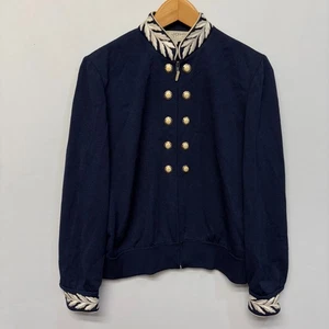 St. John Collection Marie Gray Cardigan Santana Knit Jacket Size Small C055 -16 - Picture 1 of 18