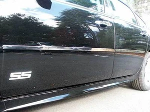 FITS CHEVY IMPALA 2006-2013 STAINLESS CHROME BODY SIDE MOLDING TRIM 4PCS - Picture 1 of 1