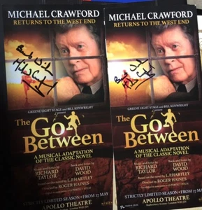 Michael Crawford Signed The Go Between Theatre Flyer Some Mothers Do Ave Em - Picture 1 of 2