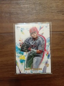 2020 Topps Inception MATT THAISS ANGELS RC Base Card #2