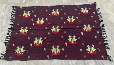 Kilim marroquí vintage, Kilim pictórico, Kilim tradicional 4x5 pies envío gratuito Foto 1 de 4