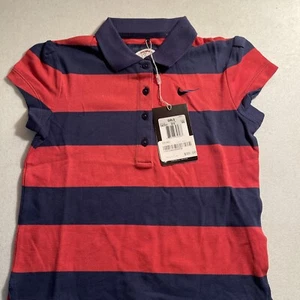 Nike Golf Dri-fit girls polo Size XS New With Tags Oak Brook GC - Picture 1 of 3