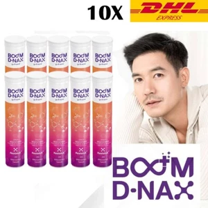 Boom D-NAX Collagen 10 Multivitamins Vitamin Anti-Aging Premium Organic 10 Tubes - Picture 1 of 23