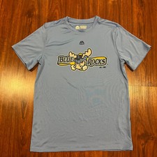Majestic Youth Wilmington Blue Rocks Jersey Shirt XL Minor League Baseball Boys
