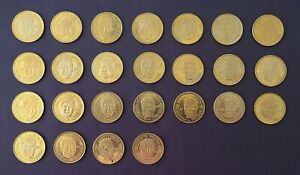 1996 Pinnacle Mint Collection Football Coins - U Pick