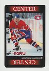 Saku Koivu 1996 Team Out Game Card Montreal Canadiens Ultimate Line Up '96*