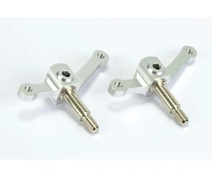 Carson 500530913 - 1:14 Aluminium Wheel Axles For Front Axle (2) - New - Picture 1 of 1