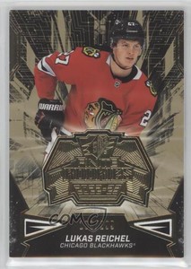 2022-23 SPx Finite Rookies Gold /299 Lukas Reichel #F-14 Rookie RC