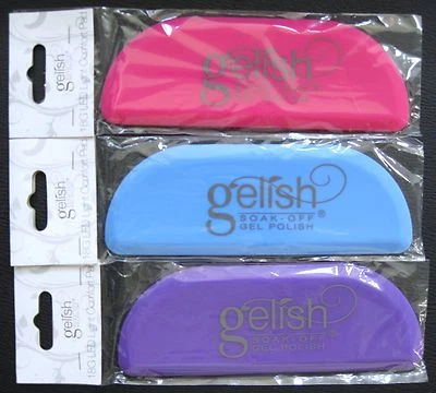 HARMONY GELISH 18G LED REPLACEMENT WRIST PAD: Pick Pink Blue Purple or Set NEW