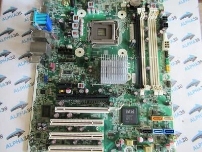 HP Compaq 8000 536455-001 Intel Q45 Express 4x DDR3 Ram Sockel 775  Mainboard - Bild 1 von 2