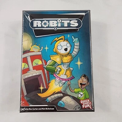 Robits Card Game Age 10+ Quick Simple Fun Games Robot Themed Family Night New - Image 1 of 4