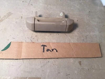 84-89 OEM Toyota VAN WAGON Interior Trasero Puerta Corredera Manija Conjunto Beige Tostado Foto 1 de 4