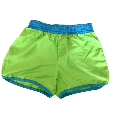 Pantalones Cortos Ocean Pacific Niñas Talla Pequeña 6X Pull On Verde Borde Azul Cintura Elástica Foto 1 de 2