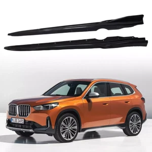 Side Skirt Extension Body Kit Lip Splitters Fit BMW X1 U11 2022 2023 2024 2025 - Picture 1 of 10