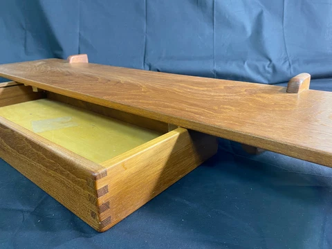 Danish Console Shelf in Teak by Aksel Kjersgaard for Odder Møbler, 1950 Cover