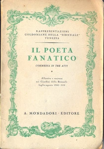 Il poeta fanatico Carlo Goldoni Giardini della Biennale 1941 - Bild 1 von 1